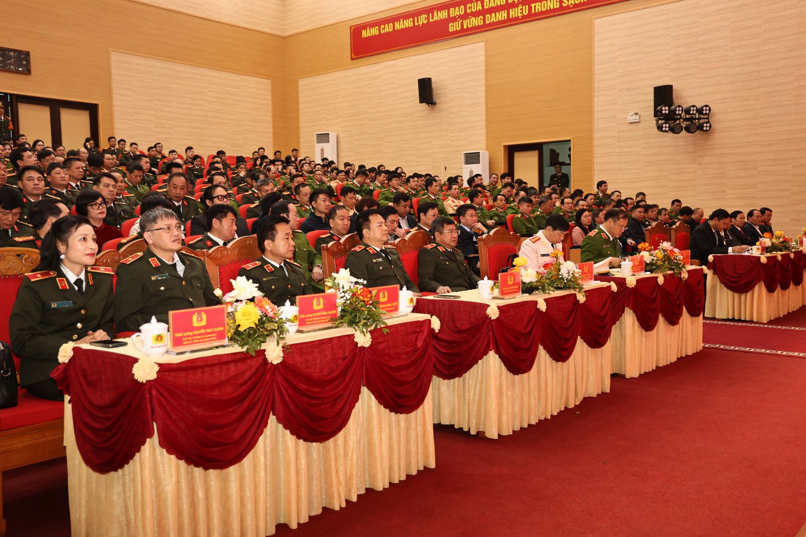 Công bố quyết định bổ nhiệm Giám đốc Công an tỉnh Bắc Giang 