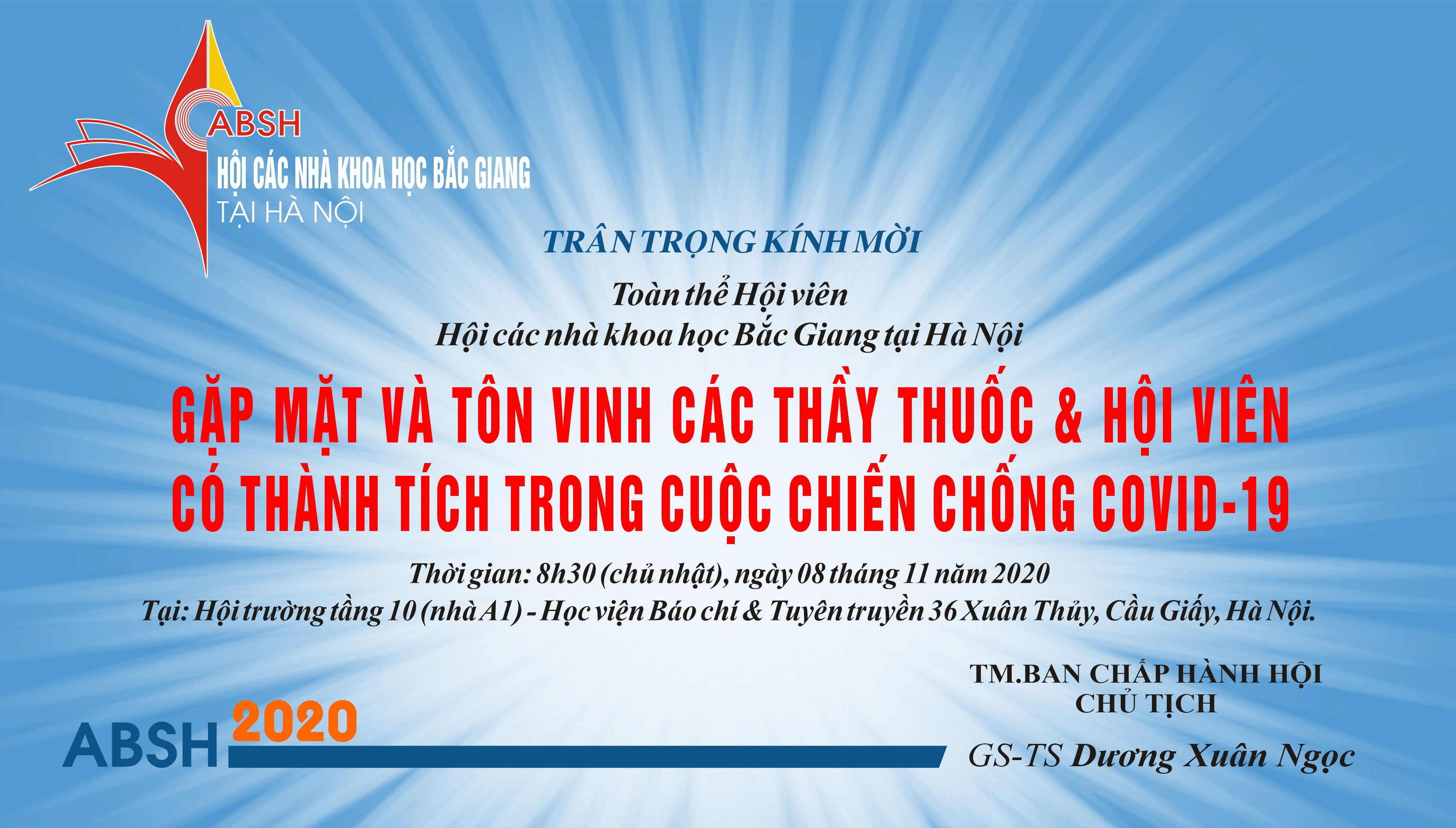 Hội khoa học Bắc Giang tại Hà Nội tổ chức gặp mặt tôn vinh các Hội viên 