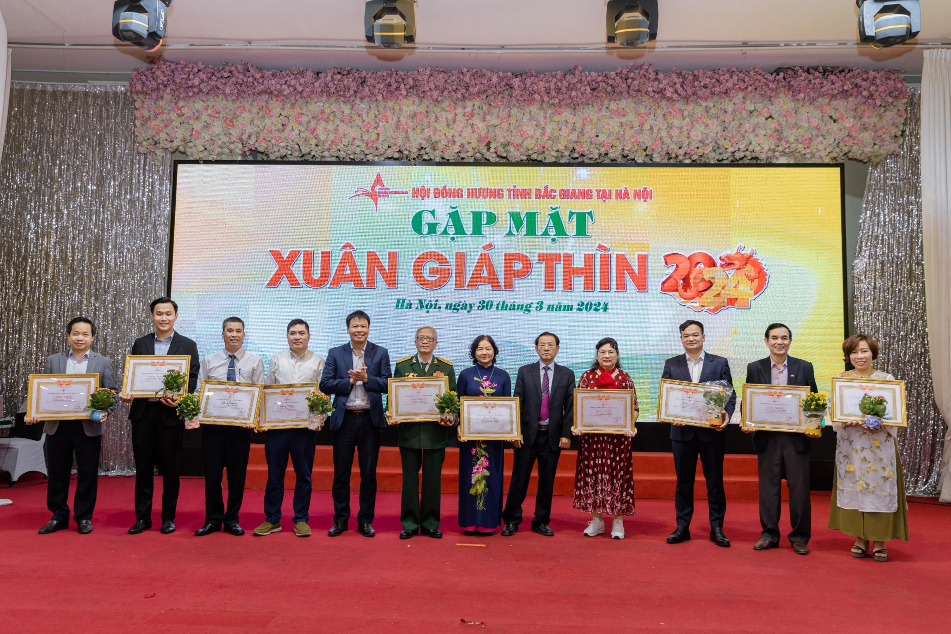 Họp mặt đồng hương tỉnh Bắc Giang tại Hà Nội mừng xuân Giáp Thìn 2024 