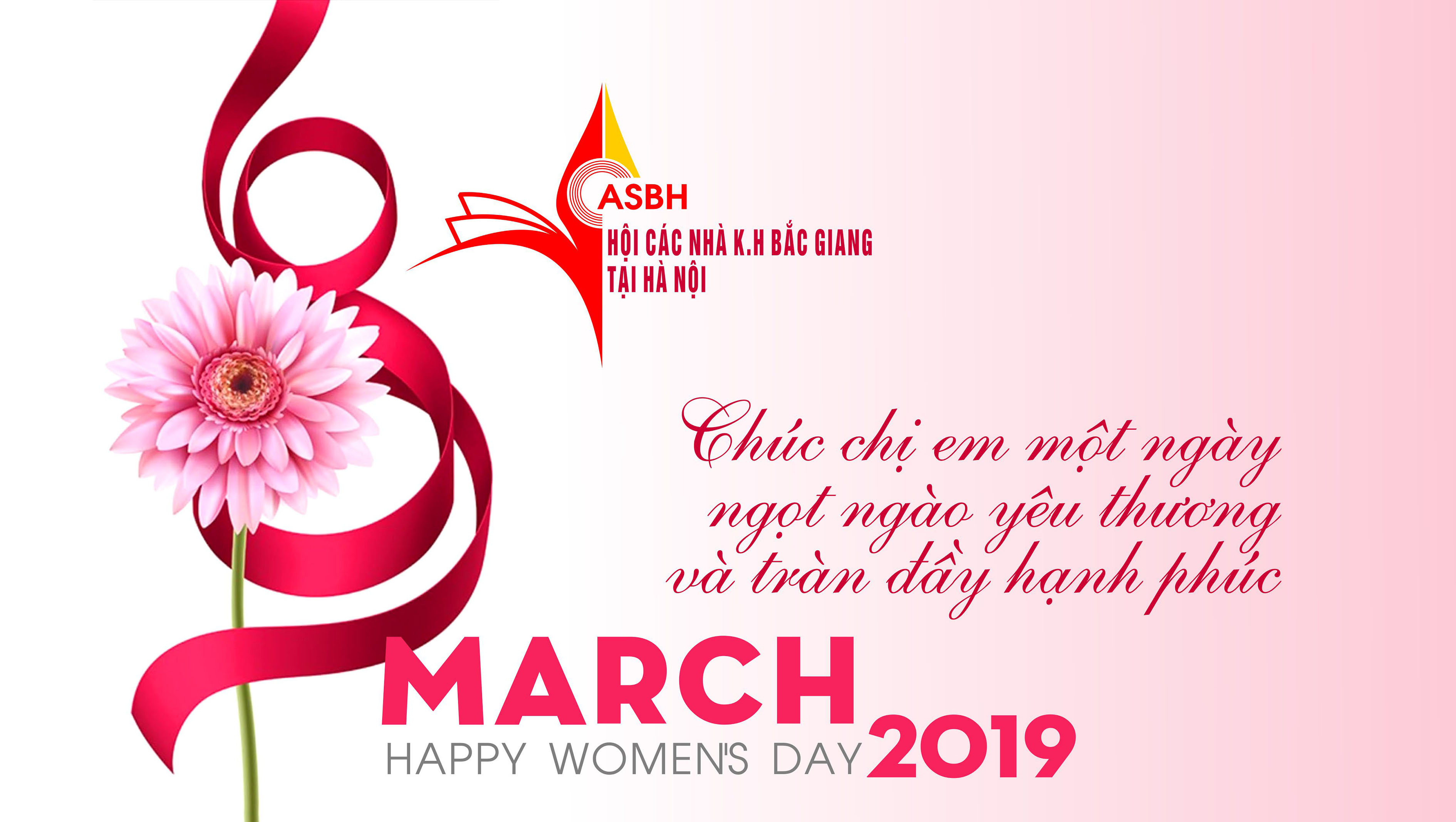 Chúc mừng Ngày Quốc tế Phụ nữ 8/3 